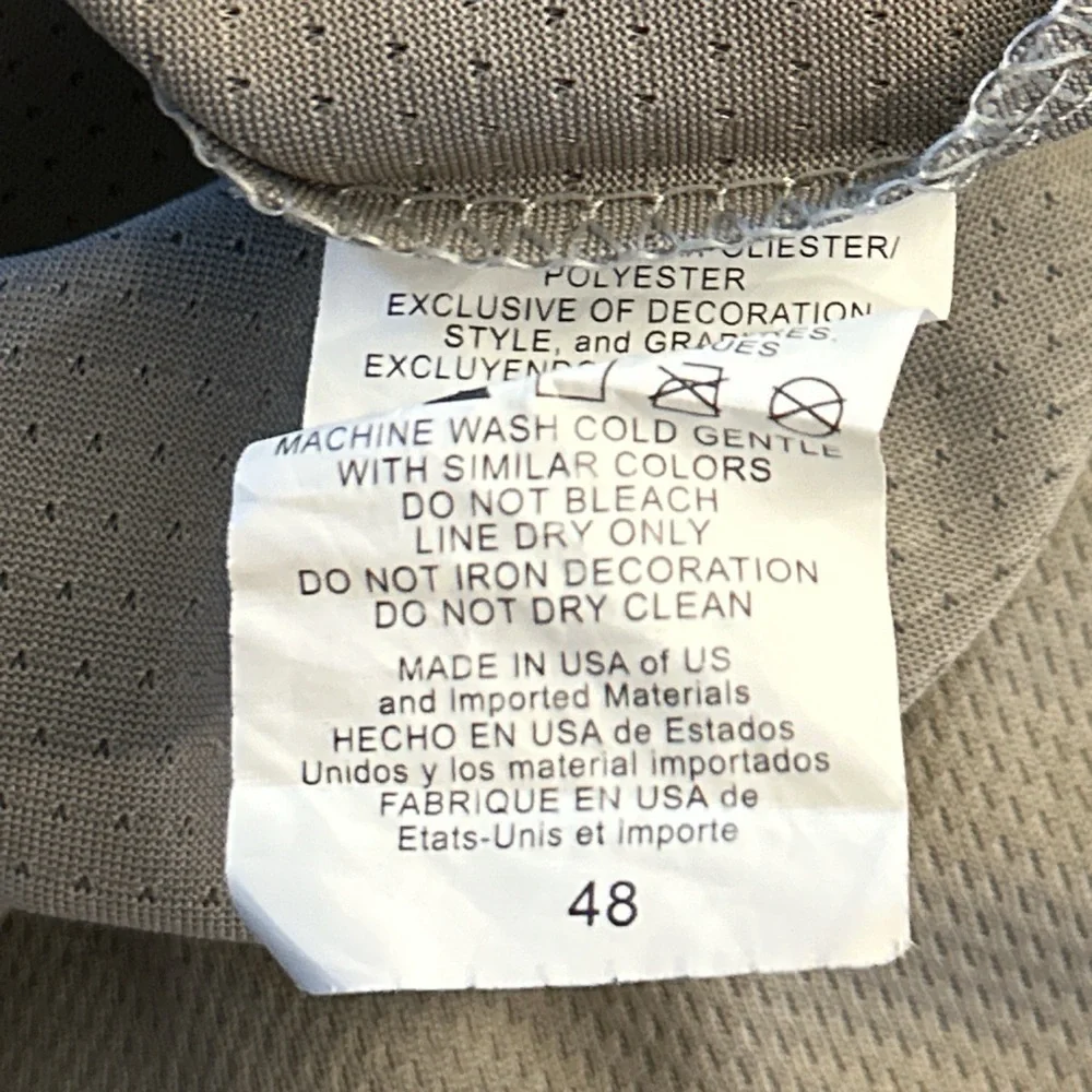 Washington Nationals Majestic FlexBase Gray Zimmerman Baseball Jersey Size 48 - Picture 6 of 6